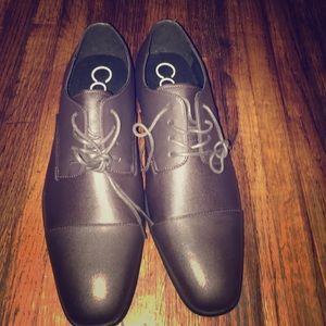 Calvin Klein Brown Dress Shoes New Men’s